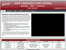 Tablet Screenshot of newfairfieldfoodcenter.com